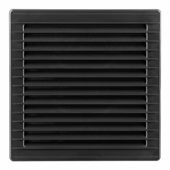 Ventilation grille EDM 87726 Anthracite 17 x 17 x 1,15 cm Mosquito net