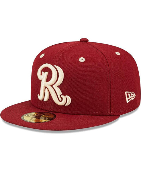 Men's Red Frisco RoughRiders Authentic Collection Team Game 59FIFTY Fitted Hat