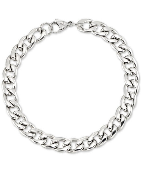 Curb Chain Bracelet in Stainless Steel