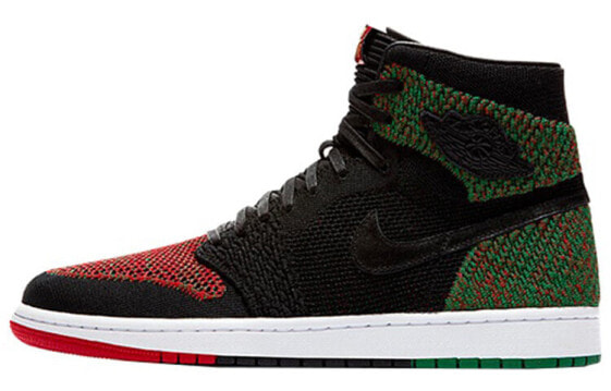 Кроссовки мужские Jordan Air Jordan 1 Retro High Flyknit Black History Month BHM