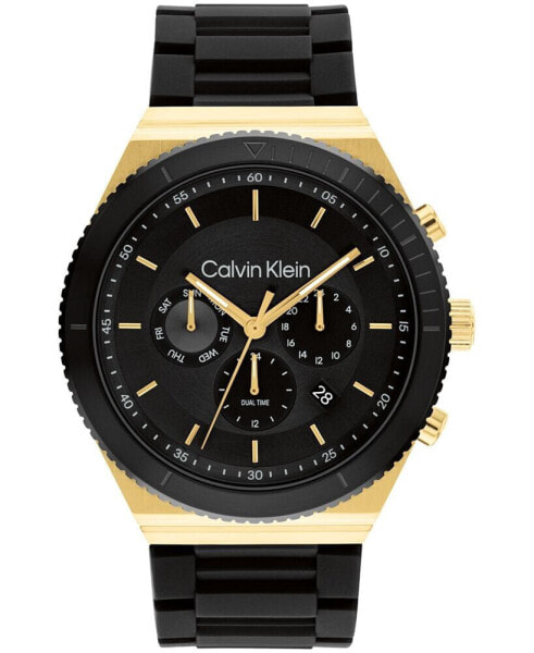 Часы Calvin Klein Black Silicone 445mm