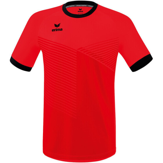 Erima Mantua Fußballtrikot Herren Rot/schwarz M, Aus Polyester, Größe M, GTIN