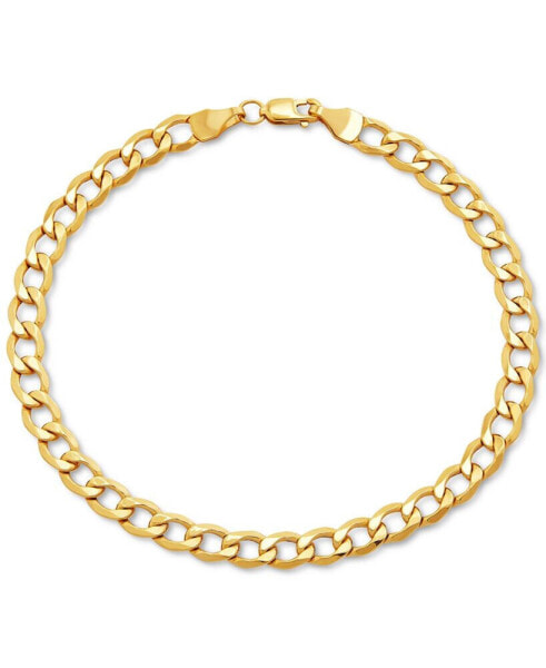 Cuban Link Chain Bracelet (5mm) in 10k Gold