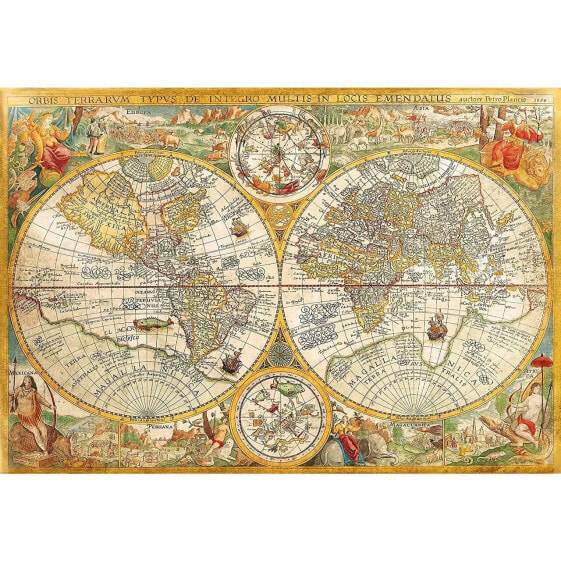 Пазл-карта Puzzle Antike Weltkarte 2000 дет. Clementoni