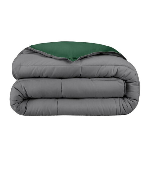 Reversible Down Alternative Comforter Queen