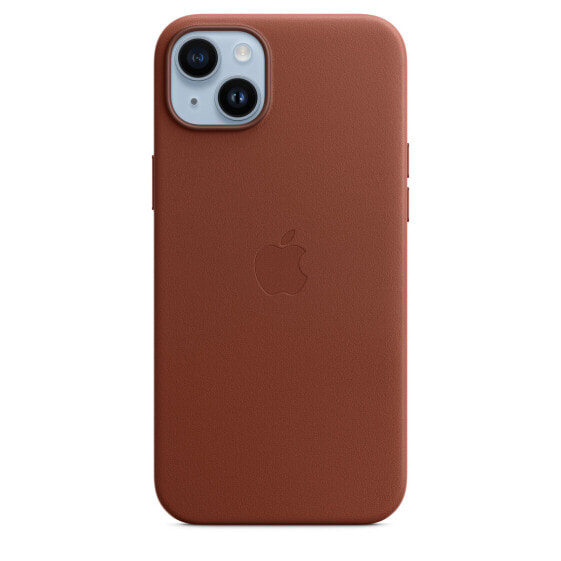 Чехол для смартфона Apple iPhone 14 Plus Leather Case с MagSafe - Umber - Cover - Apple - iPhone 14 Plus - 17 см (6,7") - Amber