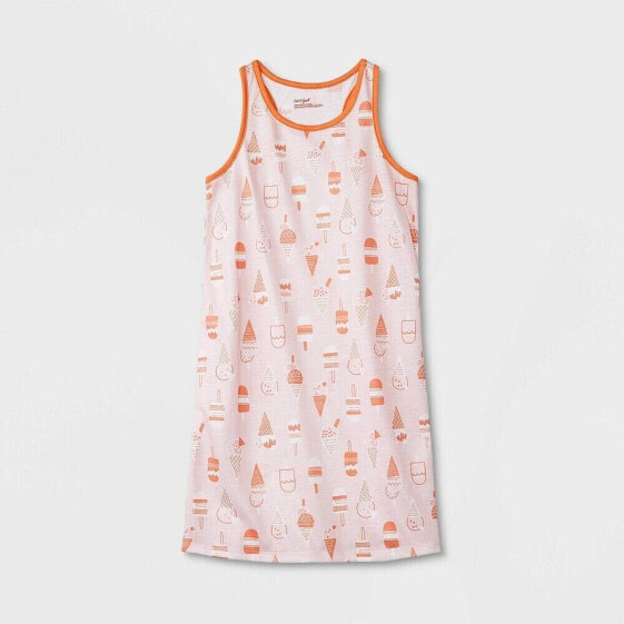 Girl's Ice Cream Tank NightGown - Cat & Jack™ Pink Size XL 14-16