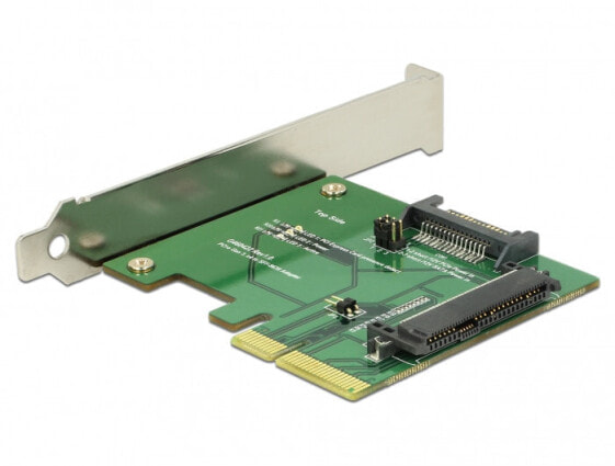 Delock 89672 - U.2 - PCI,SATA,U.2 - PCI 3.0 - SATA - Green - Windows 10,Windows 7,Windows 8.1