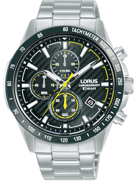 Lorus RM397HX9 Sport Chronograph Mens Watch 44mm 10ATM