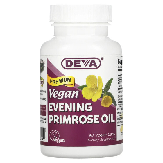 Vegan Evening Primrose Oil, 90 Vegan Caps
