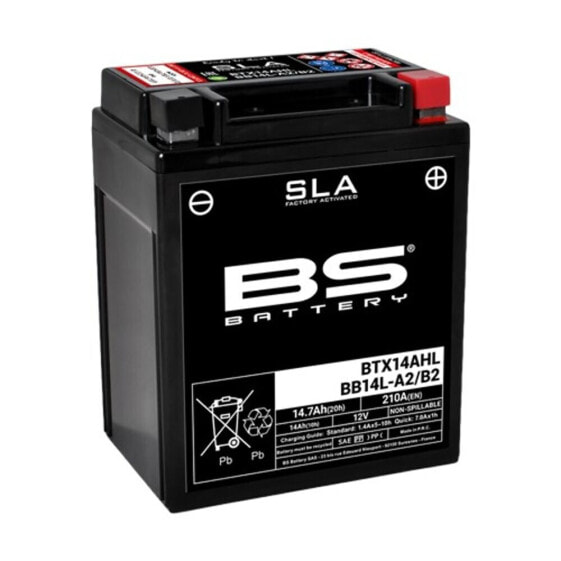 BS BATTERY SLA BTX14Ahl / BB14L-A2/B2 Battery 12V