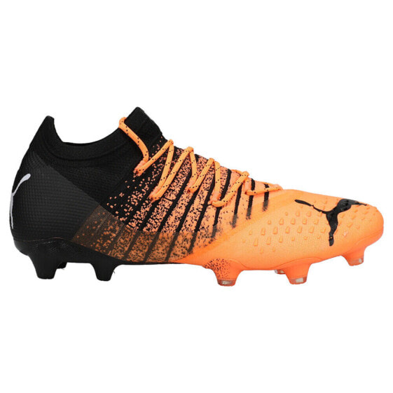 Puma Future 1.3 Firm GroundAg Eclipse Soccer Cleats Mens Orange Sneakers Athleti