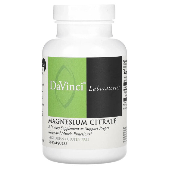 Magnesium Citrate, 90 Capsules