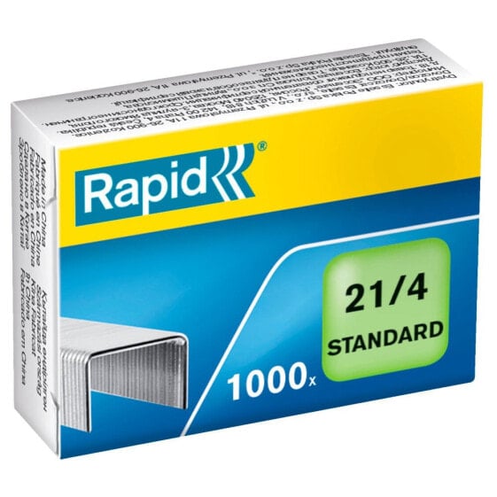 RAPID 21/4 mm x1000 Standard Galvanized Staples