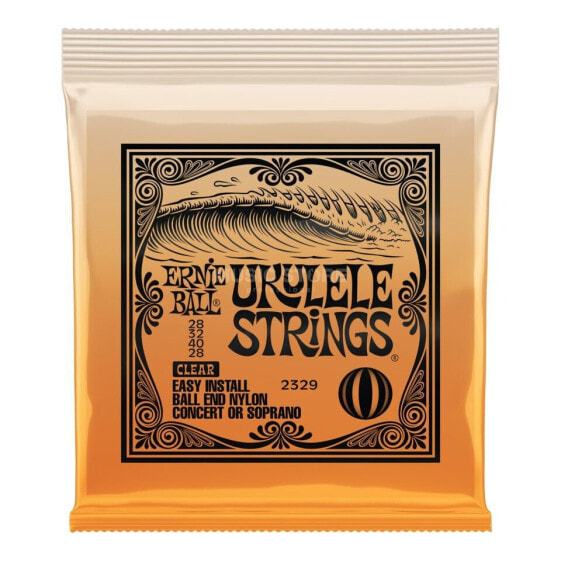 Ernie Ball EB2329 Nylon Ukulele Strings (Clear)