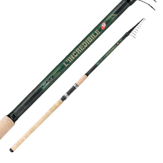 Удилище телескопическое Fly Incredibile Tele Match Rod Black