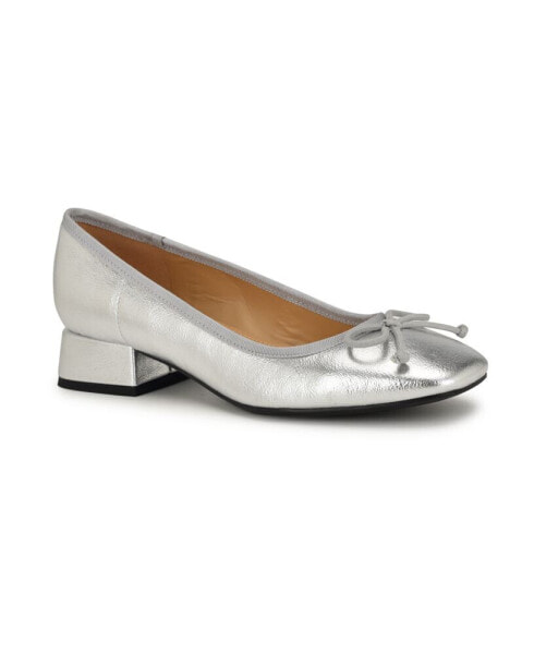 Women's Saruh Square Toe Slip-on Dress Pumps