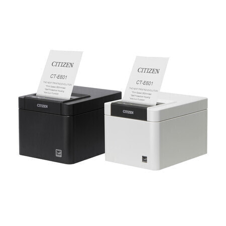 Citizen CT-E601 - Direct thermal - POS printer - 203 x 203 DPI - 350 lps - 1.5 x 3 mm - Katakana,PC437,PC850,PC858,PC860,PC863,Thai code 18,WPC1252