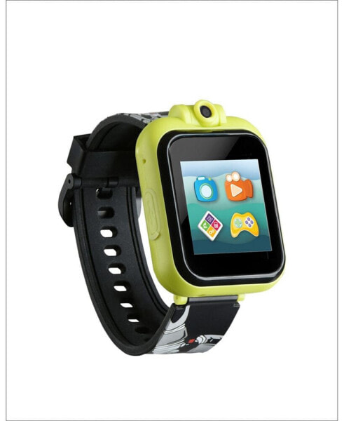 2 Kids Black Silicone Strap Smartwatch 42mm