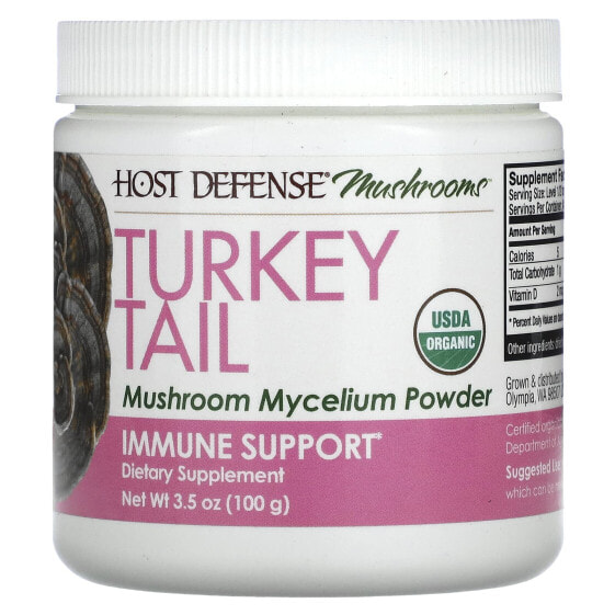 Mushrooms™, Turkey Tail, Mushroom Mycelium Powder, 3.5 oz (100 g)