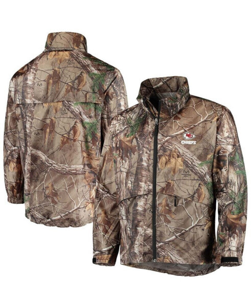 Men's Realtree Camo Kansas City Chiefs Sportsman Waterproof Packable Full-Zip Jacket