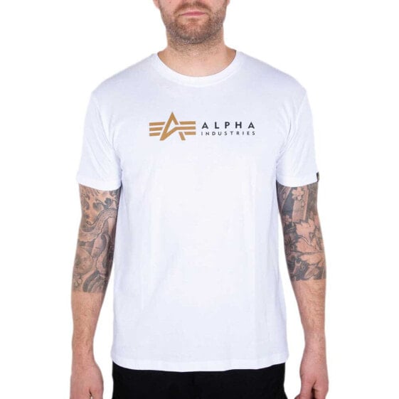 ALPHA INDUSTRIES Label short sleeve T-shirt