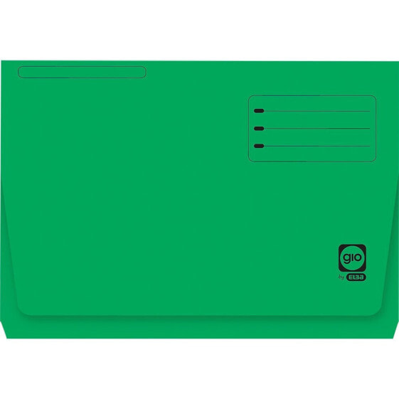 GIO Folio Subfolders With Bag And Flap Cardboard 320 Gs Pack Of 25 Subfolders