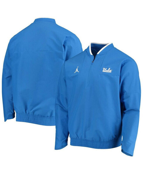 Men's Blue UCLA Bruins Coach Half-Zip Jacket