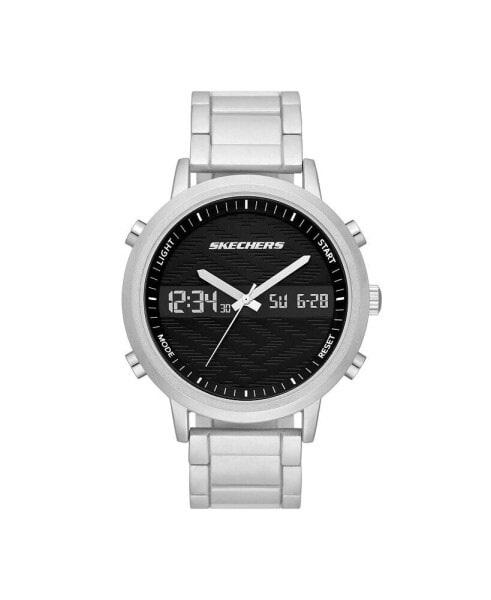 Men's Lawndale Ana-Digi, Alloy Watch, Silver