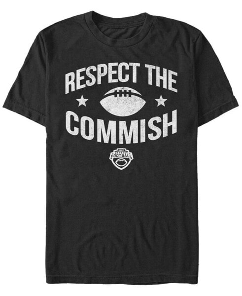 Men's Respect The Commish Short Sleeve Crew T-shirt