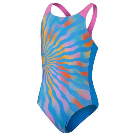 SPEEDO Printed Pulseback Swimsuit