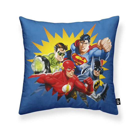 Чехол для подушки Justice League Justice League B Синий 45 x 45 cm