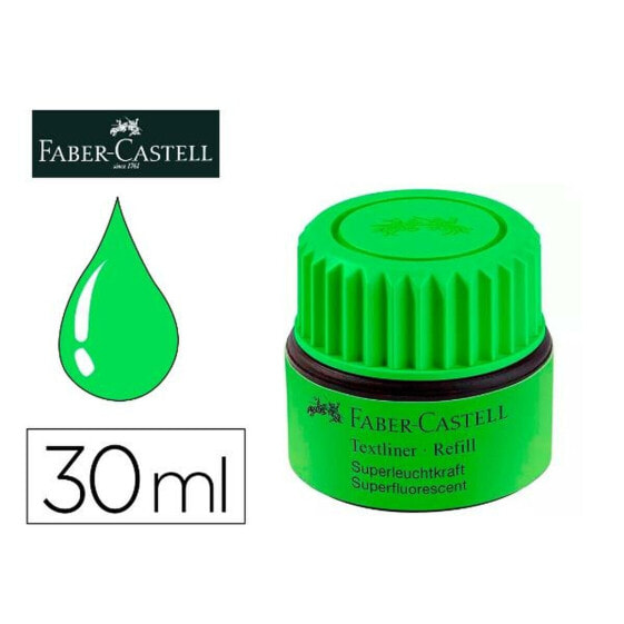 Краска зеленая Faber-Castell 154963 30 мл
