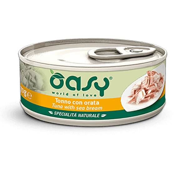 OASY Tin Tuna With Bream 70G Wet Cat Food