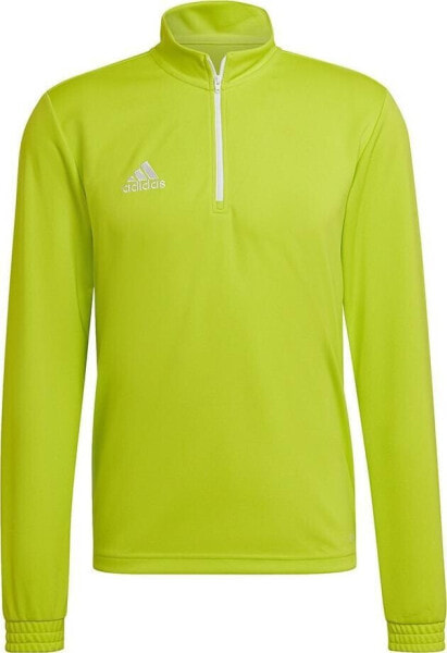 Adidas Bluza męska adidas Entrada 22 Training Top limonkowa HC5057 XL