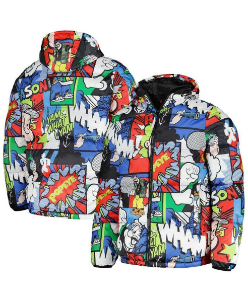 Men's and Women's Popeye Puffer Full-Zip Jacket