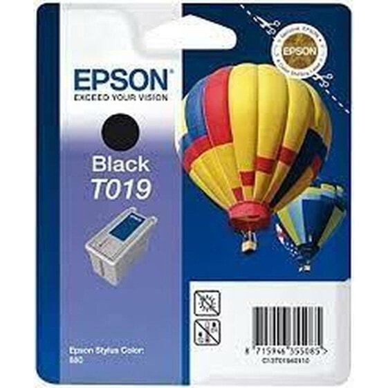 Картридж с оригинальными чернилами Epson T019 Чёрный