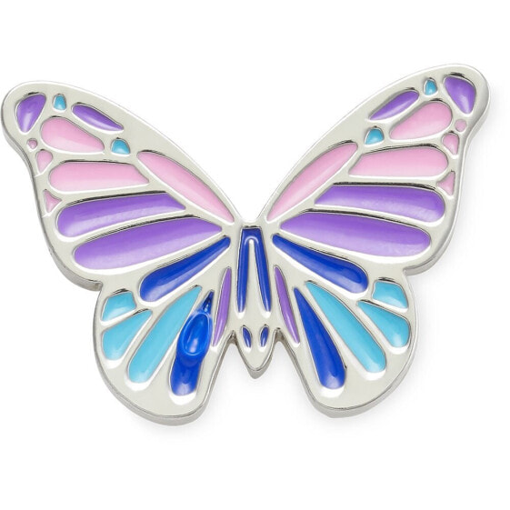 JIBBITZ Multi Purple Butterfly Pin