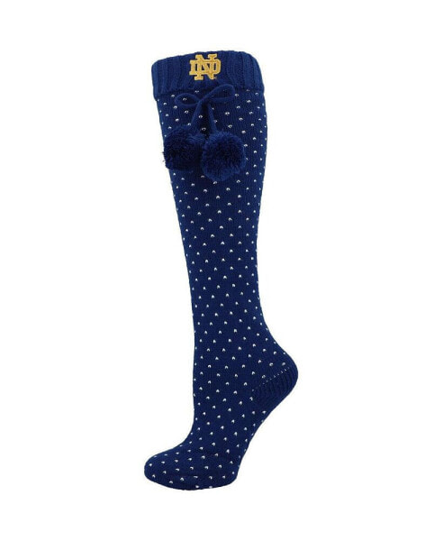 Носки женские ZooZatz Navy Notre Dame Fighting Irish Knee High