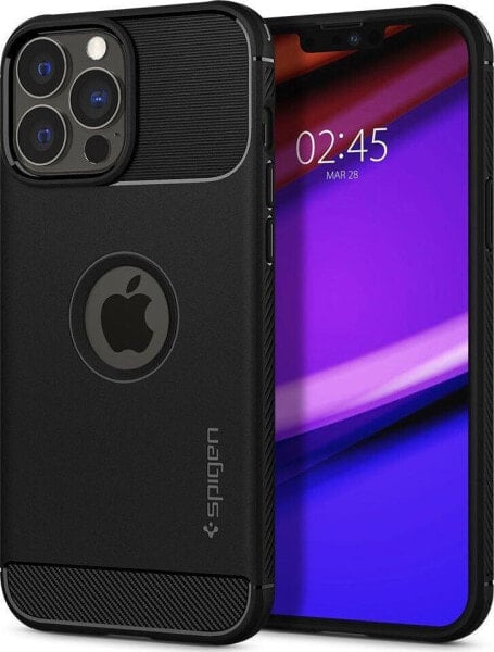 Spigen Etui Spigen Rugged Armor Apple iPhone 13 Pro Matte Black