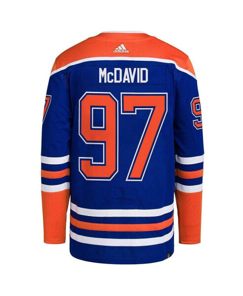 Men's Connor McDavid Royal Edmonton Oilers Home Authentic Pro Player Jersey