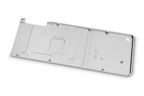 EK Water Blocks 3831109832677, Backplate, Nickel, Silver