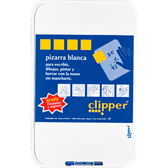 CLIPPER Board 16x18 cm With Marker