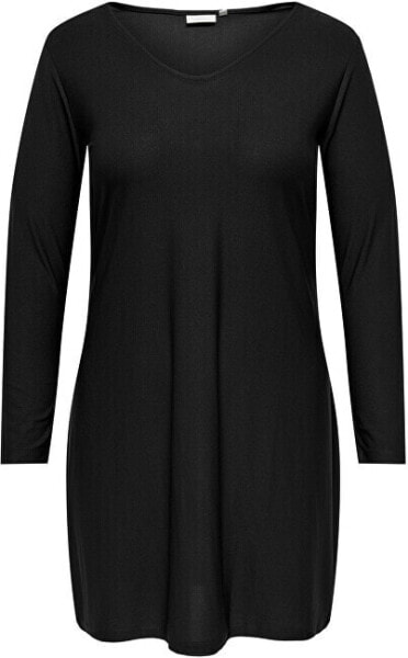 Повседневные платья ONLY CARMAKOMA CARSANSA Regular Fit 15308186 Черные