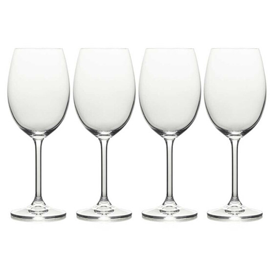 MIKASA Set Of 4 White Wine Glasses