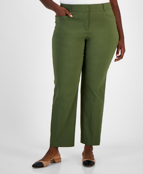 Plus and Petite Plus Size Curvy Pants, Created for Macy's