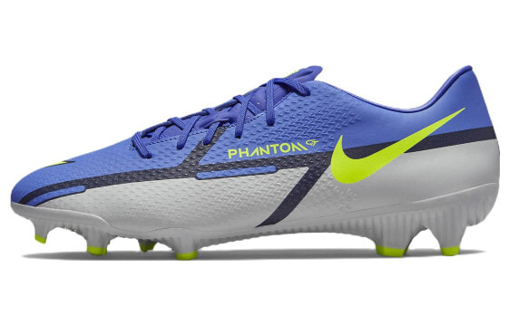 Футбольные бутсы Nike Phantom GT2 Academy MG - сине-серого цвета