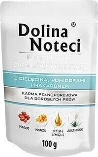 Dolina Noteci Premium z Cielęciną, Pomidorami i Makaronem Małe Rasy 100 g