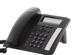 AGFEO T 18 - Analog telephone - Speakerphone - 99 entries - Black