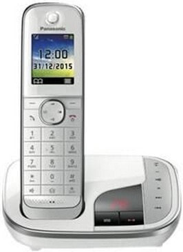 Panasonic KX-TGJ320 - DECT telephone - Speakerphone - 250 entries - Caller ID - Short Message Service (SMS) - White